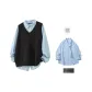 Black+Light Blue[Shirt]