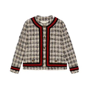 GUCCI Check Tweed Jacket