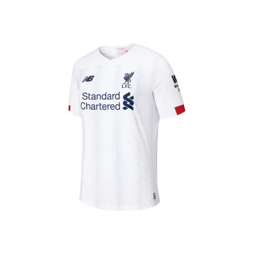 New Balance Liverpool FC Away SS Jersey 2019/20 Soccer Jerseys Men's White