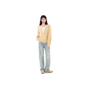 Princess Berdele Knitwear Women's Yellow
