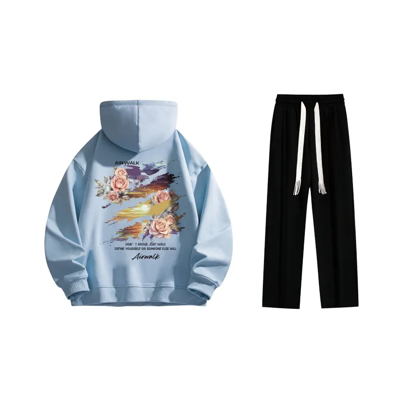 Airwalk Sweatshirt Sets Unisex-35