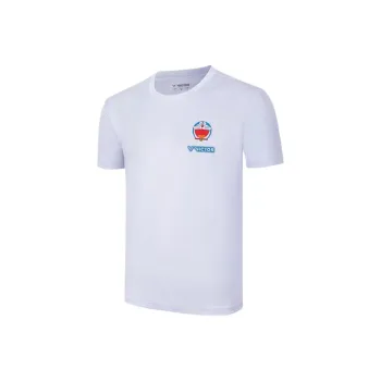 VICTOR x Doraemon/A, Victor X Doraemon Collaboration Collection Badminton Jersey Unisex White