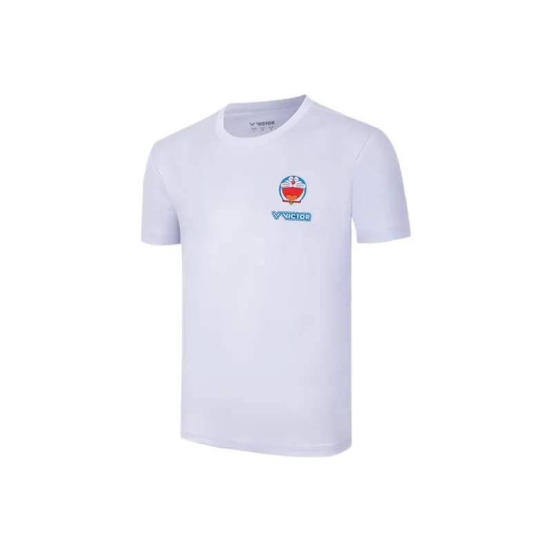 VICTOR x Doraemon/A, Victor X Doraemon Collaboration Collection Badminton Jersey Unisex White-0