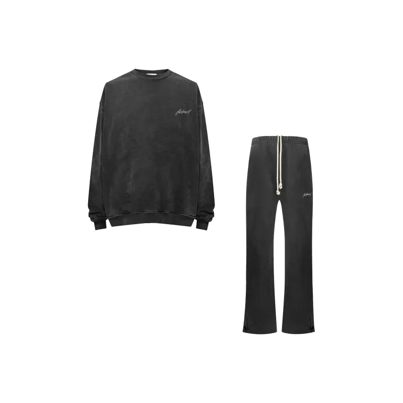 Askyurself Sweatshirt Set Unisex-0