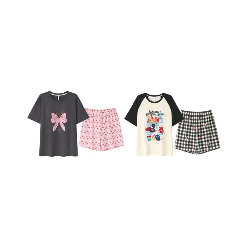 Cotton Gene Pajama Set Unisex Combo Set-80