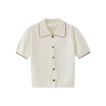 Inman Knitwear Women's Light Beige Apricot