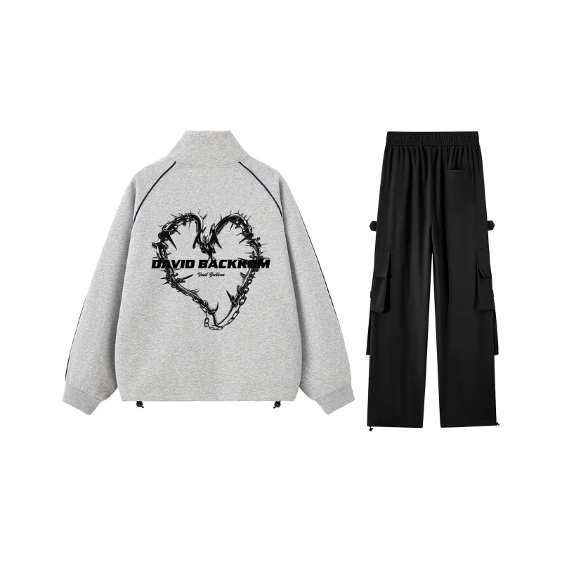 David Bakken Sweatshirt Set Unisex-2