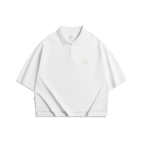 XTEP Polo Shirt Women's Pearl White