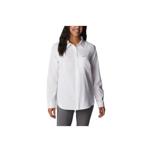 Columbia Shirts Women's White
