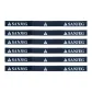 Black[6 Pack]Abrasion-Resistant PU Racket Protective Tape
