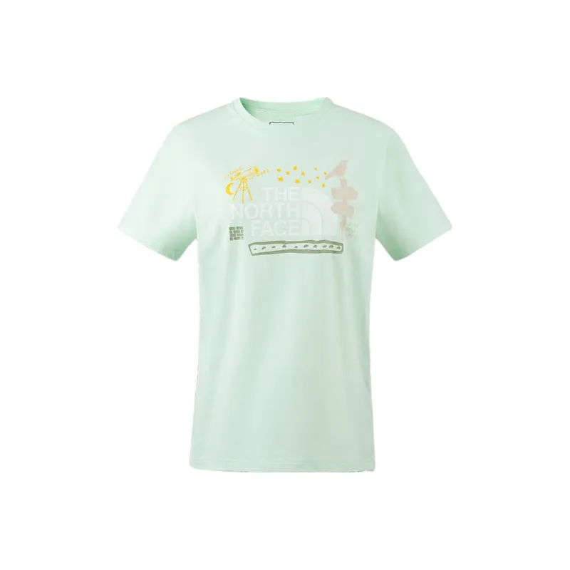 THE NORTH FACE City Outdoor Collection T Shirt Women's Light Aqua Green-0