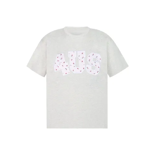 FORUYES Drop Shoulder Sleeve T Shirt Women's
