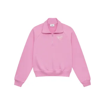 MLB New York Yankees Heart 24FW Sweatshirt Women's Pink