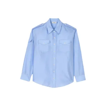 Sandro Long sleeve Satin Shirt