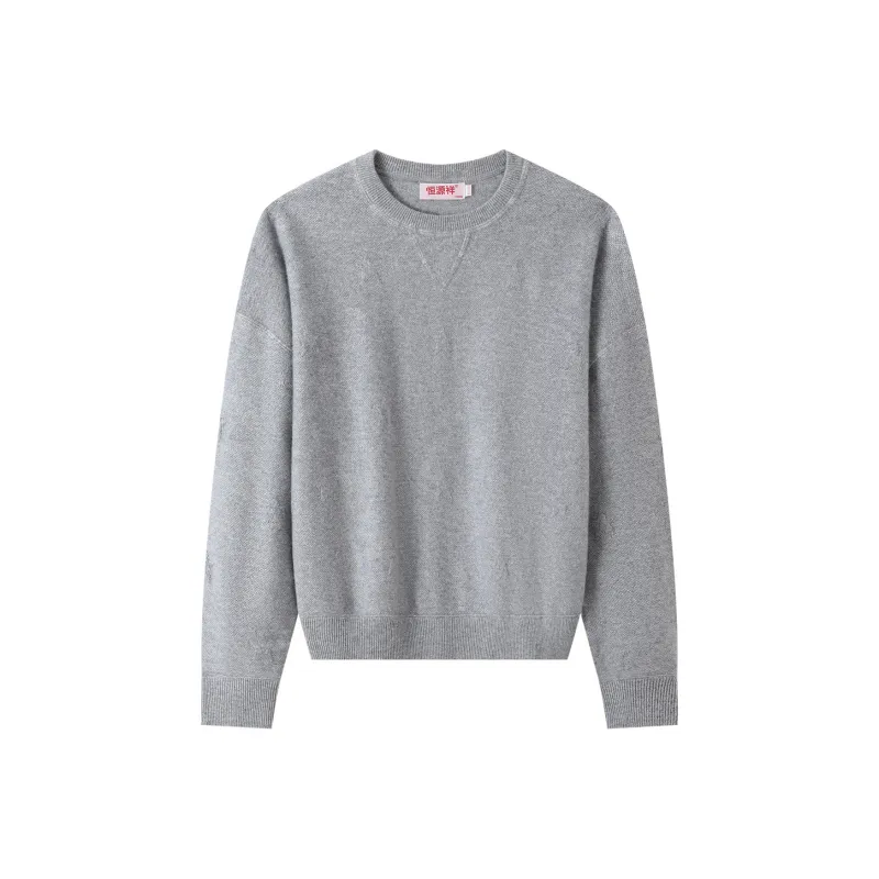H YXIANG Cashmere Sweater Women's-3