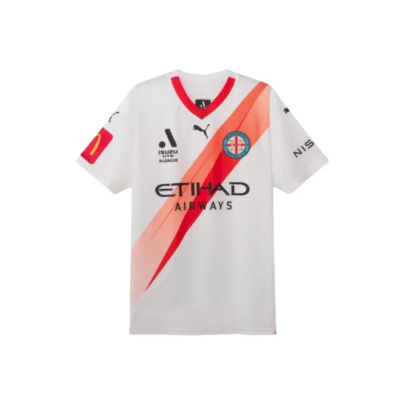 PUMA Melbourne City FC Soccer Jersey Unisex White-0