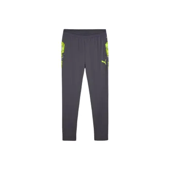 PUMA IndividualCUPFootball Pants Soccer Bottom Men's Galaxy Gray