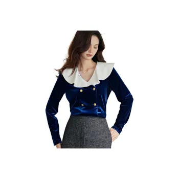 ROEYSHOUSE Shirt Women's Dark Blue