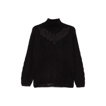 Twinset Lace detail Sweater
