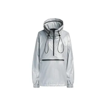 Adidas Stella McCartney EARTH PROTECTOR PULL-ON JACKET Sweatshirt Women's Silver