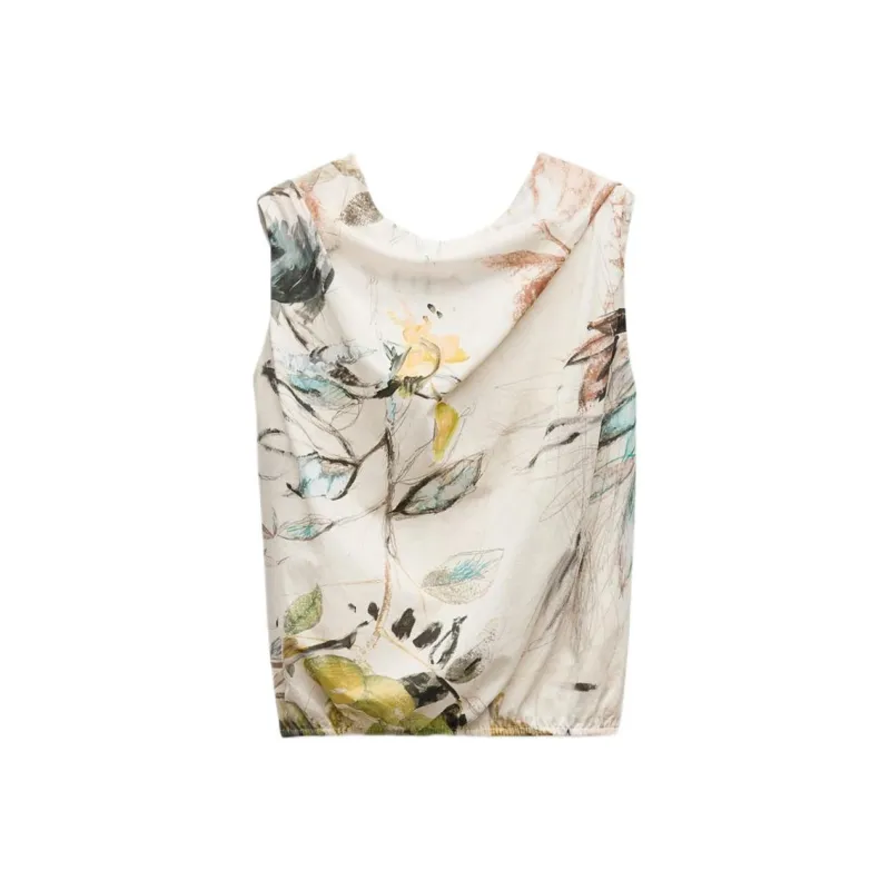 ZARA ZW Series T Shirt Women's Multicolor-0