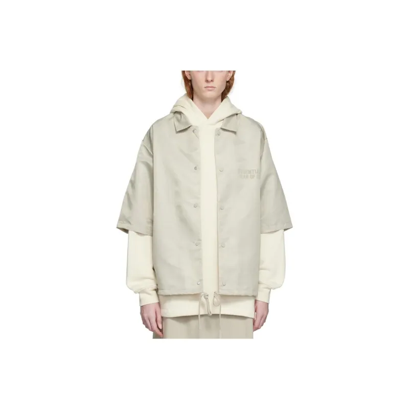 Fear Of God Essentials Shirts Women's Smoke Gray-0