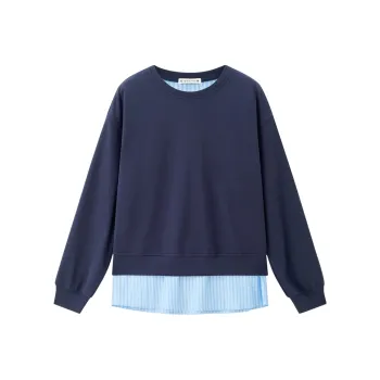 UNIQLO Sweatshirt Women's Dark Royal Blue
