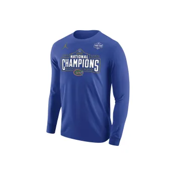 JORDAN Florida Men's Team Men's JORDAN College National Champs Long Sleeve T Shirt