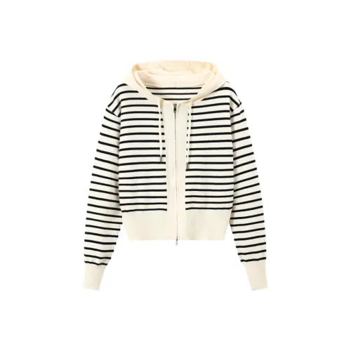Princess Berdele Knitwear Women's Apricot Stripes
