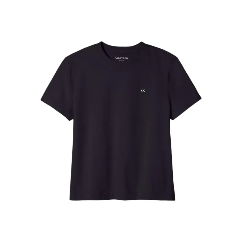 CALVIN KLEIN Regular T Shirt Women's Black-0