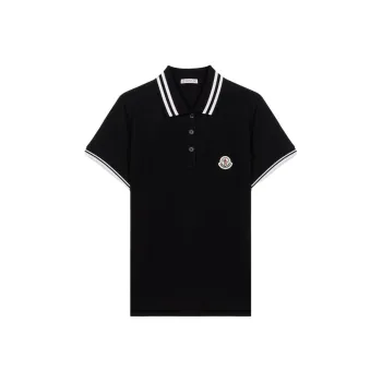 Moncler Polo Shirt Women's Black