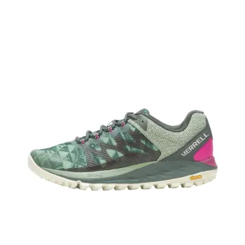 MERRELL Antora 2 Anti Slip Wear Resistant Low Top Trail Running Shoes Women's Green