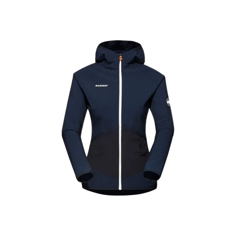 MAMMUT Eiger Jackets Coats Women's Sky Blue/Night Black-5