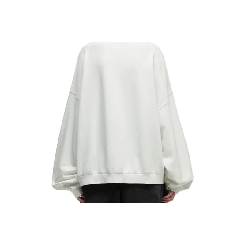 WE11DONE SS25 Sweatshirt Women's White-2
