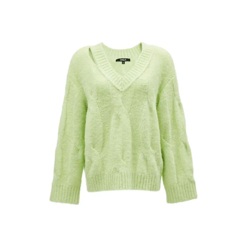 ONLY Knitwear Women's Sunlit Green-0