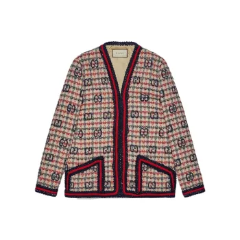 GUCCI Gg Tweed Jacket