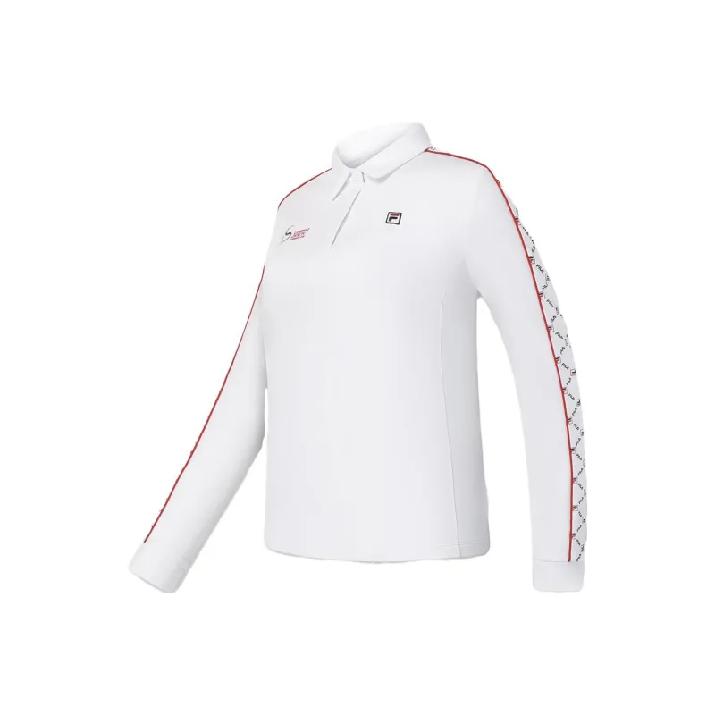 FILA Polo Shirt Women's Jade White-0