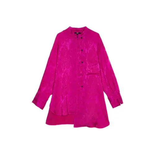 Contour Shirts Women's Plum Red