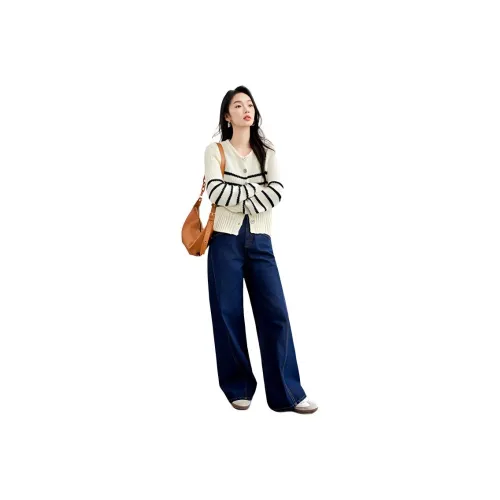 La Chapelle Knitwear Women's Ecru
