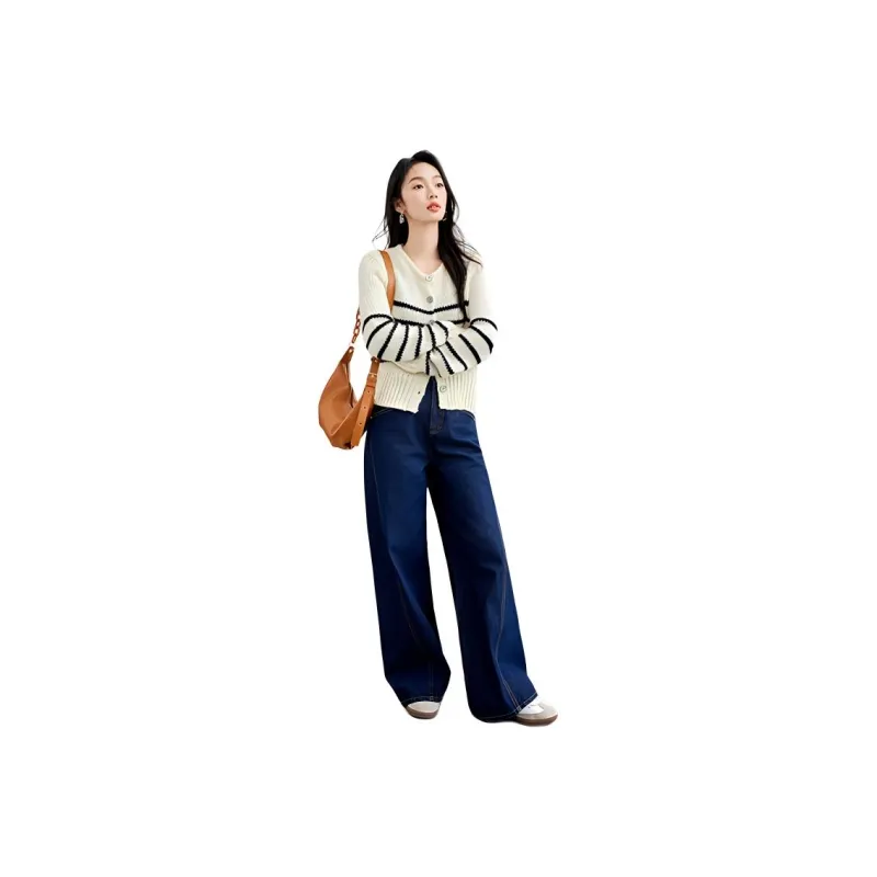 La Chapelle Knitwear Women's Ecru-0