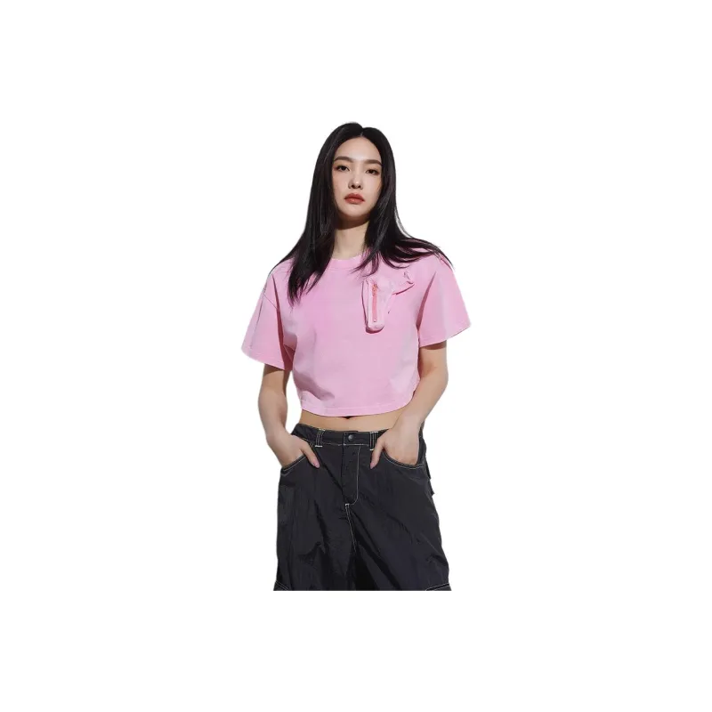 DRAGON FACE T-Shirt Women's Washable Pink-0