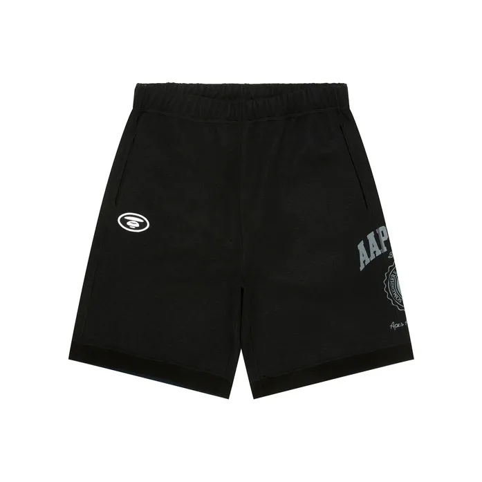 Aape Graphic print Track Shorts-0