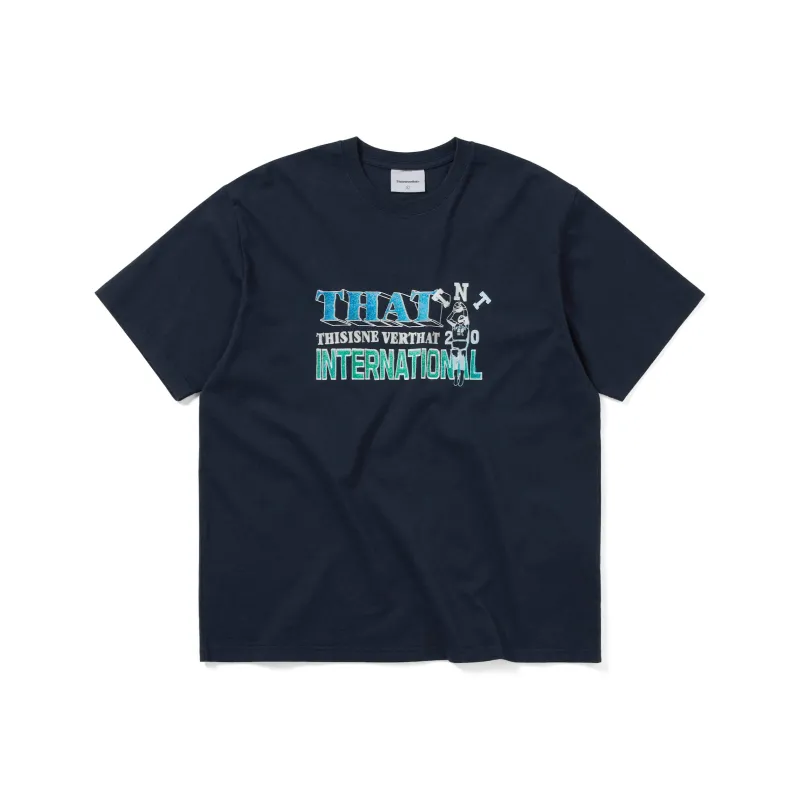Thisisneverthat T Shirts Unisex Marine Blue-0