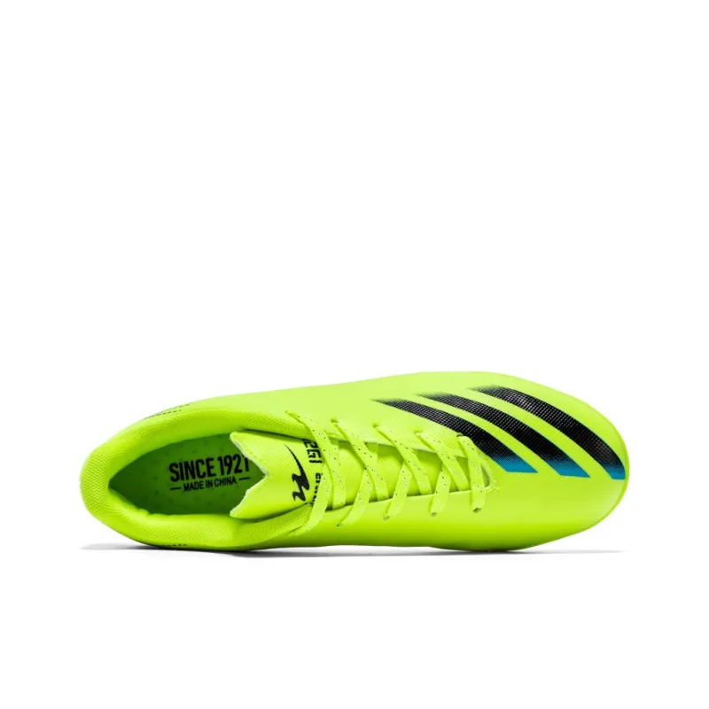 Binary TF Rubber Broken Studs Cushioning Lightweight Soccer Unisex Neon Green-2