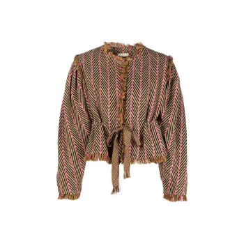 Ulla Johnson Ames Herringbone Tweed Jacket