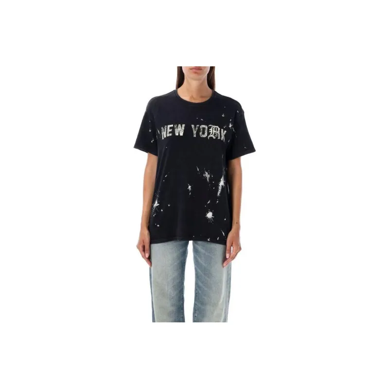 R13 Paint splatter T shirt-0