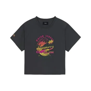 MLB New York Yankees T Shirt Women's Dark Charcoal Gray