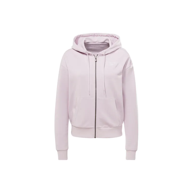 Reebok IDENTITY FRENCH TERRY Jackets Coats Women's Pink-0