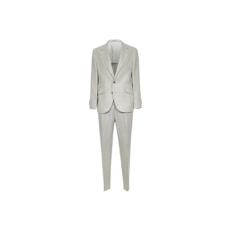 Brunello Cucinelli Checked Suit-0