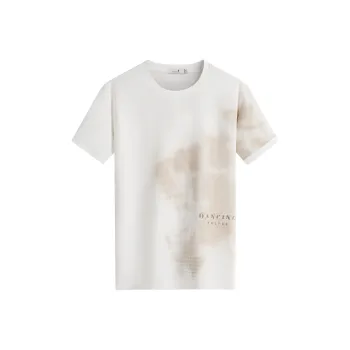Dance With Wolves T Shirt Men's Raw White